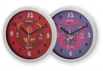 Yara and Da Hong Elephant Wall Clocks